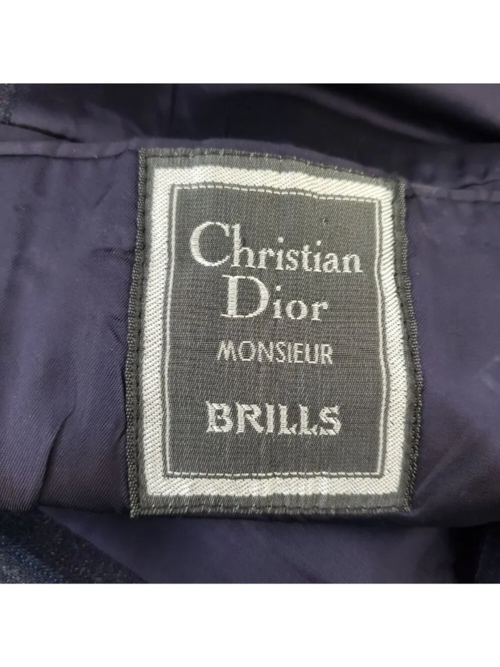 Christian Dior classic pinstripe